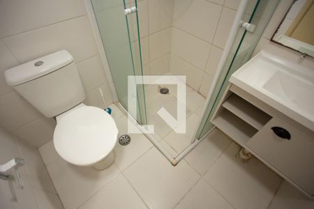 Banheiro Social de apartamento para alugar com 2 quartos, 49m² em Vila Bela Vista (zona Norte), São Paulo