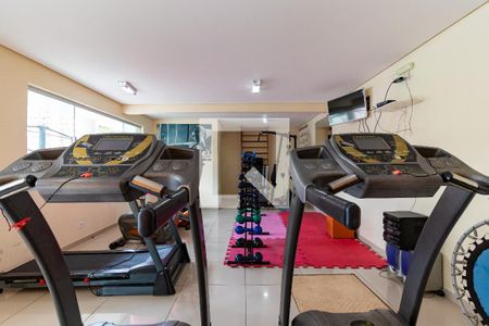 Área comum - Academia de apartamento à venda com 2 quartos, 60m² em Vila Taquari, São Paulo