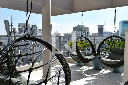 Área comum de kitnet/studio para alugar com 1 quarto, 33m² em Paraíso, São Paulo
