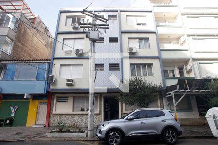 Fachada de kitnet/studio à venda com 1 quarto, 32m² em Centro Histórico, Porto Alegre