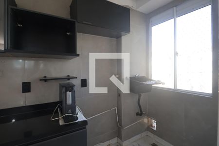Cozinha e Área de Serviço de apartamento para alugar com 2 quartos, 44m² em Fátima, Canoas