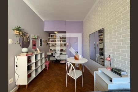 Sala de apartamento para alugar com 1 quarto, 45m² em Botafogo, Rio de Janeiro