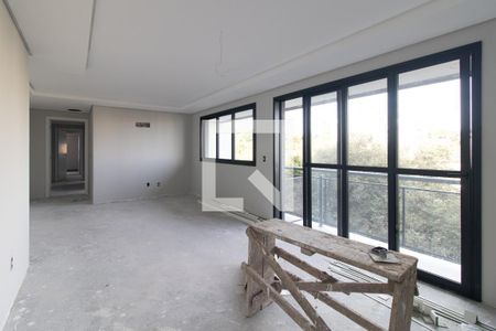 Sala de apartamento à venda com 3 quartos, 112m² em Cristal, Porto Alegre