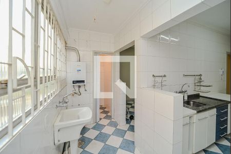 Área de Serviço de apartamento à venda com 3 quartos, 127m² em Jardim Lindóia, Porto Alegre