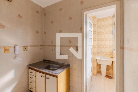 Cozinha de kitnet/studio à venda com 1 quarto, 33m² em Centro Histórico, Porto Alegre