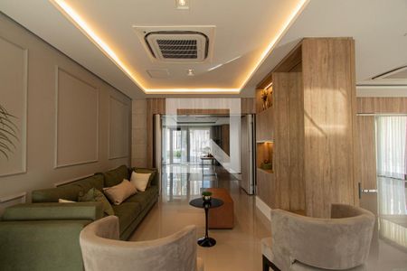 Área comum - Salão de festas de apartamento para alugar com 1 quarto, 47m² em Parque Campolim, Sorocaba