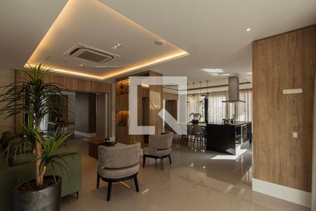 Área comum - Salão de festas de apartamento para alugar com 1 quarto, 47m² em Parque Campolim, Sorocaba