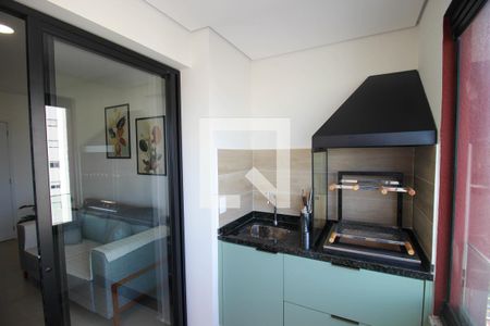 Varanda da Sala de apartamento para alugar com 1 quarto, 47m² em Parque Campolim, Sorocaba