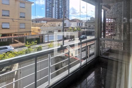 Varanda da Sala de estar e jantar - 1º Piso de casa para alugar com 4 quartos, 290m² em Aparecida, Santos