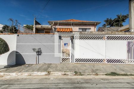Fachada + Placa de casa para alugar com 3 quartos, 120m² em Vila Paranagua, São Paulo