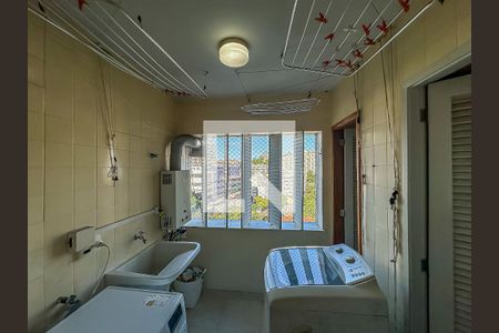 Área de Serviço de apartamento à venda com 3 quartos, 103m² em Laranjeiras, Rio de Janeiro
