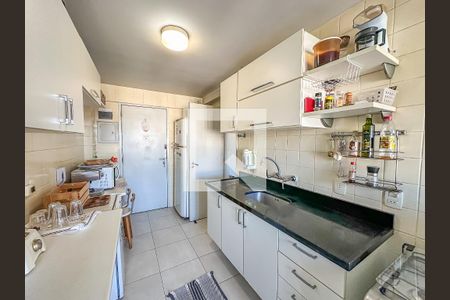 Cozinha de apartamento à venda com 3 quartos, 103m² em Laranjeiras, Rio de Janeiro