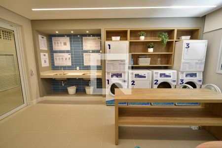 Área comum - Lavanderia de apartamento à venda com 1 quarto, 47m² em Jardim Guanabara, Campinas