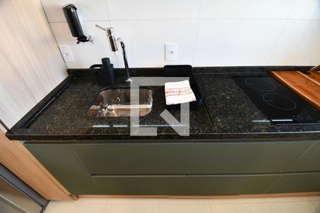 Cozinha de apartamento à venda com 1 quarto, 47m² em Jardim Guanabara, Campinas
