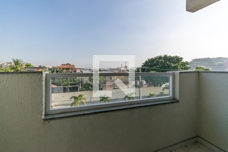 Varanda da Sala de apartamento para alugar com 2 quartos, 50m² em Irajá, Rio de Janeiro