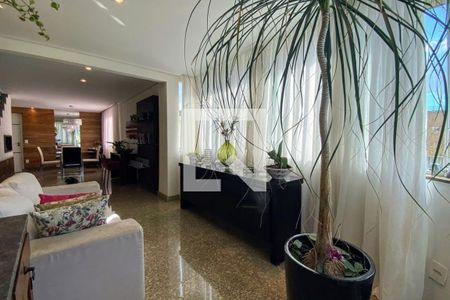 sala de apartamento à venda com 4 quartos, 280m² em Buritis, Belo Horizonte