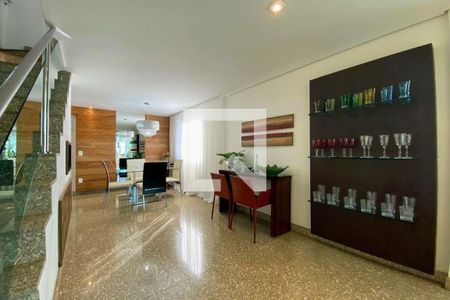 Sala de apartamento à venda com 4 quartos, 280m² em Buritis, Belo Horizonte