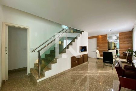 sala de apartamento à venda com 4 quartos, 280m² em Buritis, Belo Horizonte