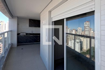 Varanda Gourmet da Sala de apartamento para alugar com 2 quartos, 66m² em Boqueirão, Santos
