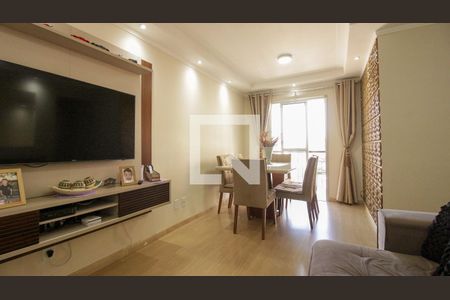 Sala de apartamento à venda com 3 quartos, 62m² em Vila Antonieta, São Paulo