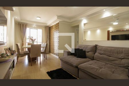 Sala de apartamento à venda com 3 quartos, 62m² em Vila Antonieta, São Paulo