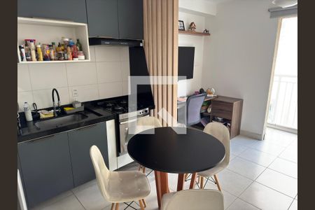 Cozinha e Área de Serviço de apartamento à venda com 1 quarto, 37m² em Mooca, São Paulo