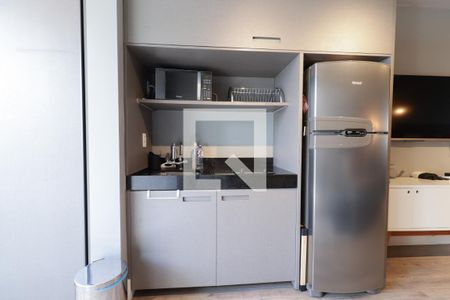 Cozinha de kitnet/studio à venda com 1 quarto, 28m² em Vila Olímpia, São Paulo
