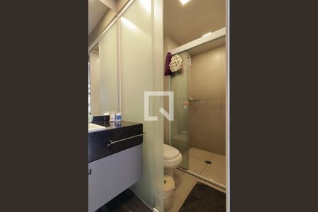 Banheiro de kitnet/studio à venda com 1 quarto, 28m² em Vila Olímpia, São Paulo