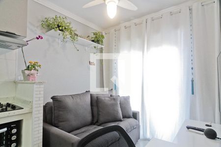 Sala de apartamento à venda com 1 quarto, 31m² em Vila Palmeiras, São Paulo