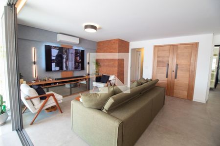 Sala de apartamento à venda com 3 quartos, 140m² em Brooklin, São Paulo