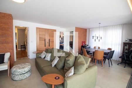 Sala de apartamento à venda com 3 quartos, 140m² em Brooklin, São Paulo