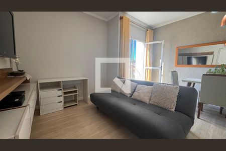 Sala de apartamento à venda com 2 quartos, 64m² em Vila Joaquim Inacio, Campinas