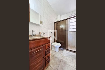 Banheiro Social de apartamento à venda com 3 quartos, 130m² em Fátima, Niterói