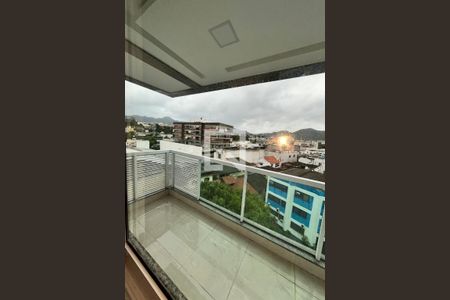 Varanda Sala de apartamento à venda com 2 quartos, 74m² em Taquara, Rio de Janeiro