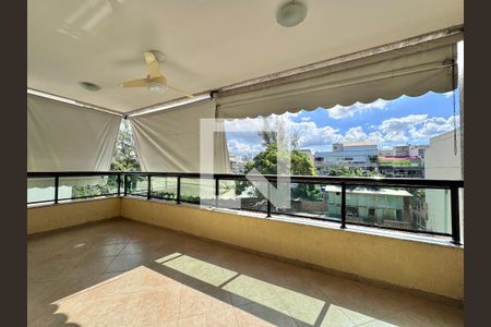 Varanda de apartamento à venda com 3 quartos, 91m² em Recreio dos Bandeirantes, Rio de Janeiro