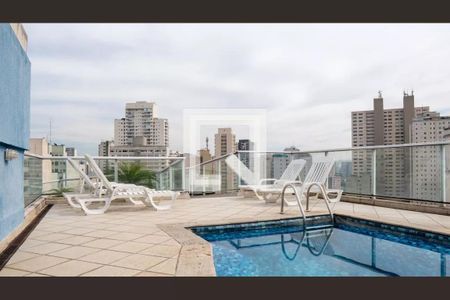 Piscina de kitnet/studio à venda com 1 quarto, 35m² em Campos Elíseos, São Paulo