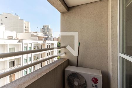 Varanda do Studio de kitnet/studio à venda com 1 quarto, 35m² em Campos Elíseos, São Paulo