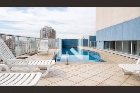 Piscina de kitnet/studio à venda com 1 quarto, 35m² em Campos Elíseos, São Paulo