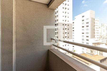 Varanda do Studio de kitnet/studio à venda com 1 quarto, 35m² em Campos Elíseos, São Paulo