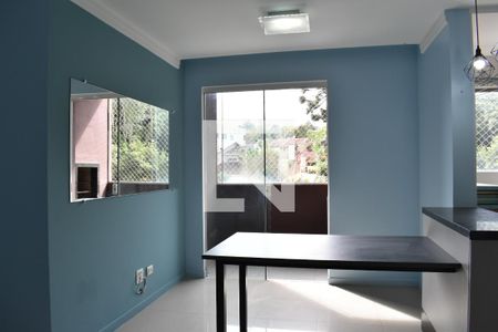 Sala de apartamento para alugar com 3 quartos, 79m² em Santa Cândida, Curitiba