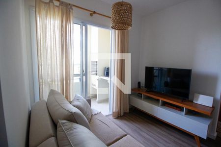 Sala de apartamento para alugar com 2 quartos, 52m² em Paraíso do Morumbi, São Paulo