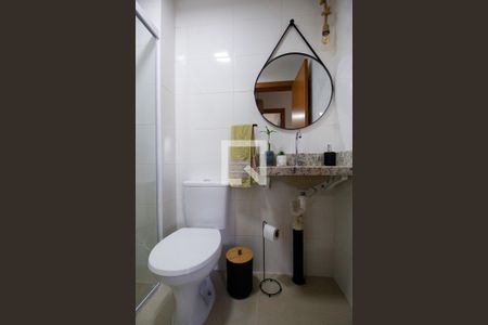Banheiro Social de apartamento para alugar com 2 quartos, 52m² em Paraíso do Morumbi, São Paulo