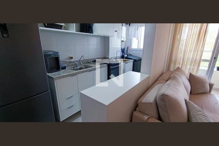 Sala de apartamento para alugar com 2 quartos, 52m² em Paraíso do Morumbi, São Paulo