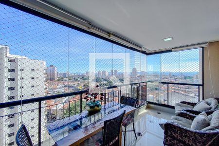 Varanda da Sala de apartamento à venda com 4 quartos, 115m² em Vila Bertioga, São Paulo
