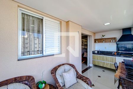 Varanda da Sala de apartamento à venda com 4 quartos, 115m² em Vila Bertioga, São Paulo
