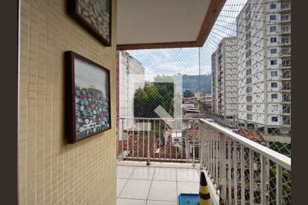 Varanda da Sala de apartamento à venda com 3 quartos, 124m² em Vila Isabel, Rio de Janeiro