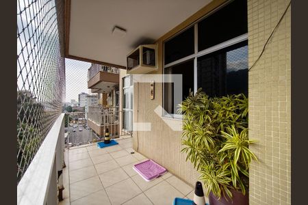 Varanda da Sala de apartamento à venda com 3 quartos, 124m² em Vila Isabel, Rio de Janeiro