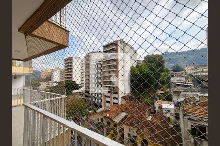 Vista da Sala de apartamento à venda com 3 quartos, 124m² em Vila Isabel, Rio de Janeiro