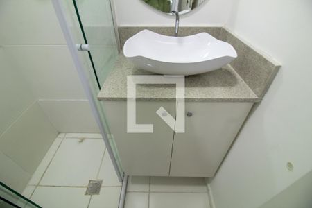 Banheiro de kitnet/studio à venda com 1 quarto, 15m² em Jardim Aeroporto, São Paulo