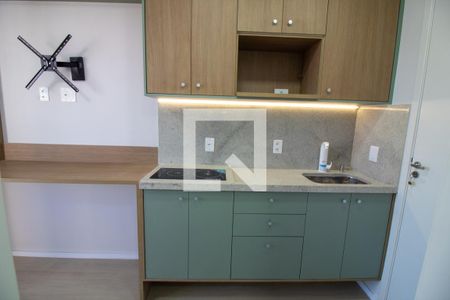 Cozinha de kitnet/studio à venda com 1 quarto, 15m² em Jardim Aeroporto, São Paulo